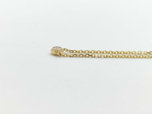 Cartier D'Amour Diamant Léger XS Au750 2.3g Necklace 