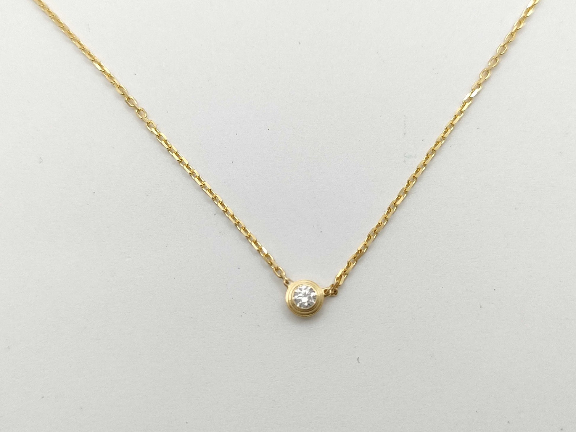 Cartier D'Amour Diamant Léger XS Au750 2.3g Necklace 