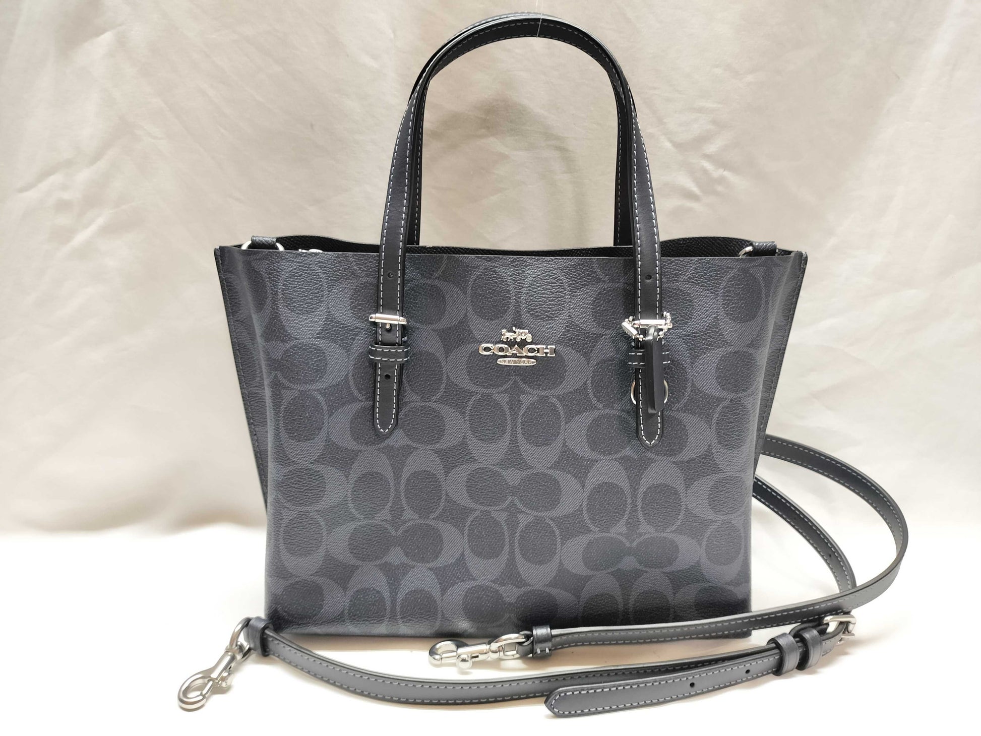 COACH Signature Molly Tote 25 2-Way Bag C4250 Accessories: Shoulder Strap Handbag