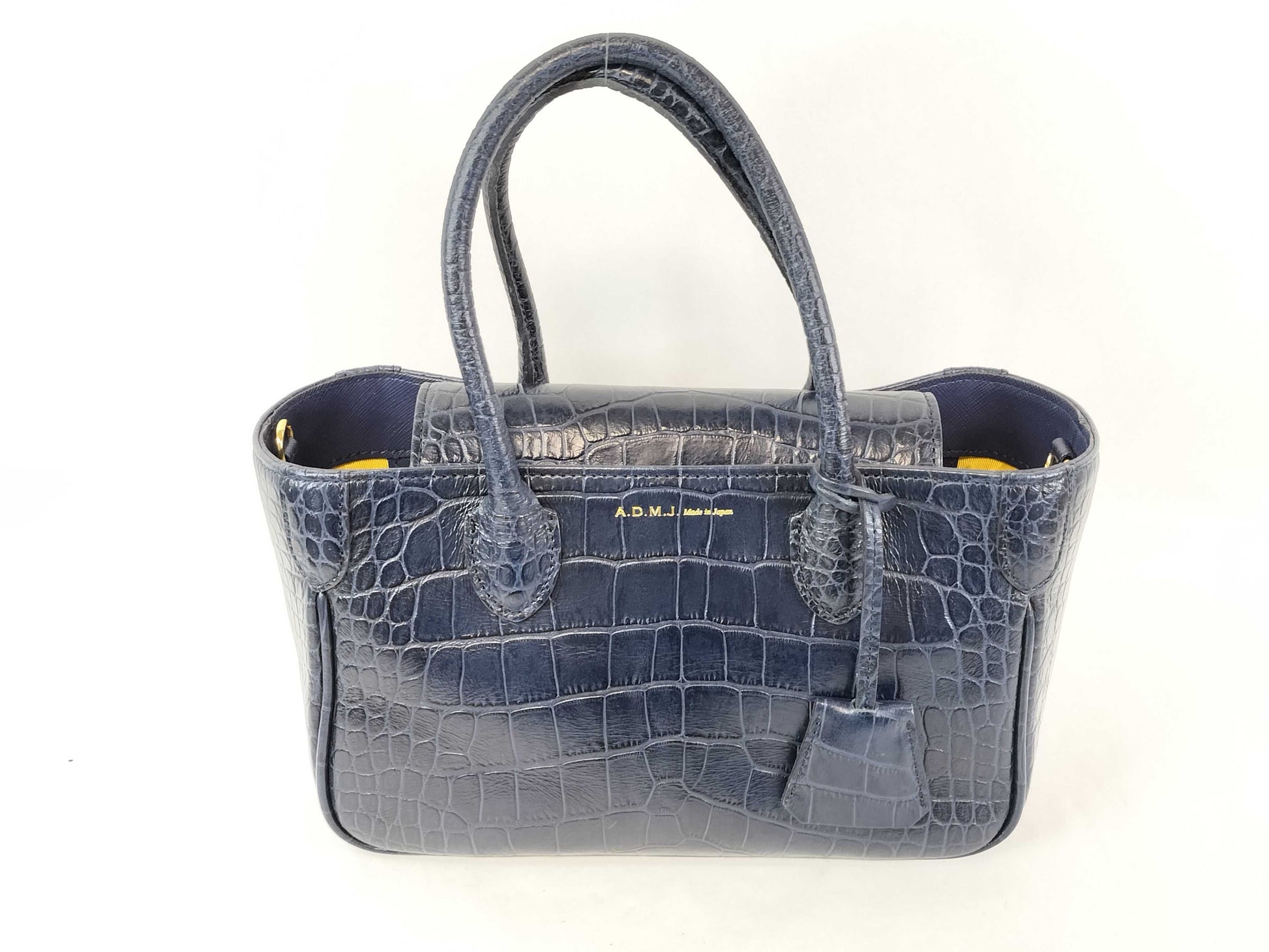 ADMJ Crocodile Embossed Handbag