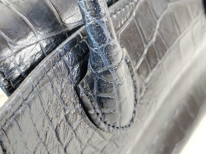 ADMJ Crocodile Embossed Handbag