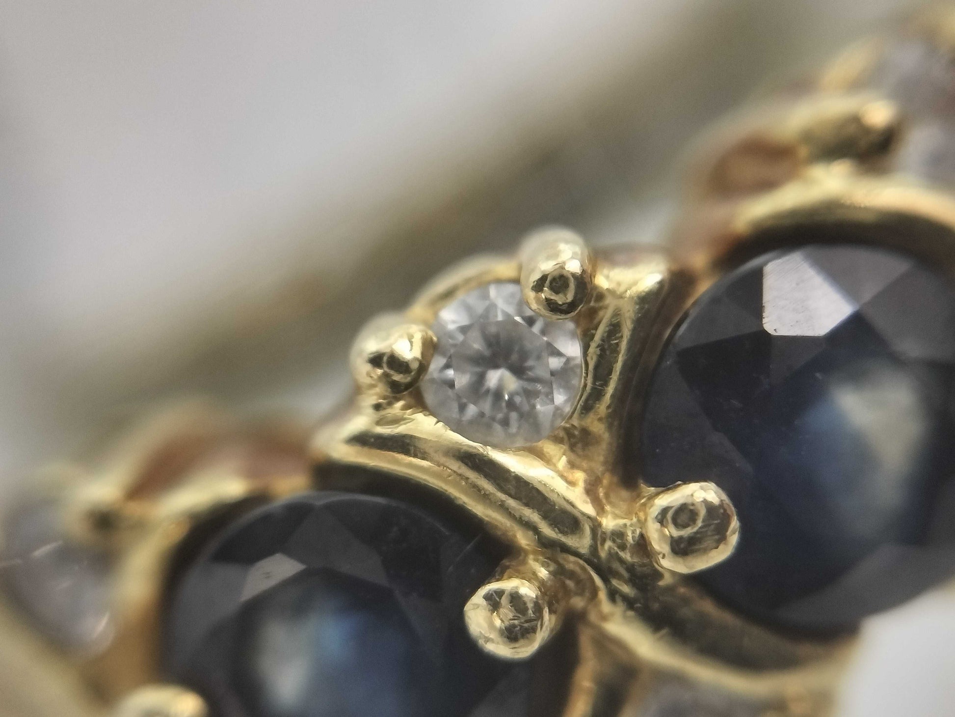 S1.56ct D0.21ct K18 6.5g Ring 