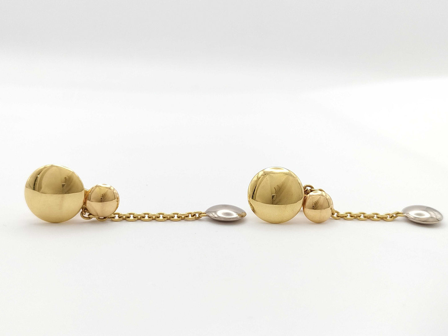 Cartier Three-Color 750 11.4g Earrings 