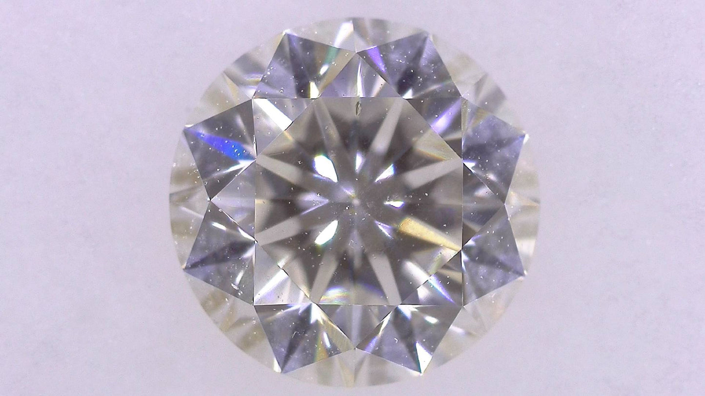 1.060ct I SI-1 GOOD/GD/GD FAINT NATURAL 6.38-6.44 x 4.13mm Loose Diamond