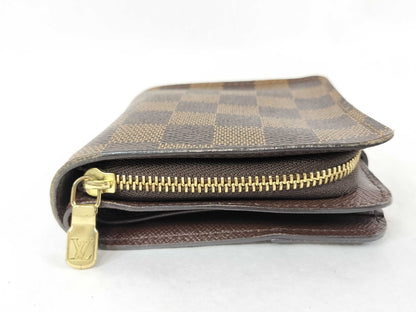 LOUIS VUITTON Damier Compact Zip Wallet