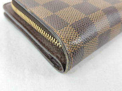 LOUIS VUITTON Damier Compact Zip Wallet