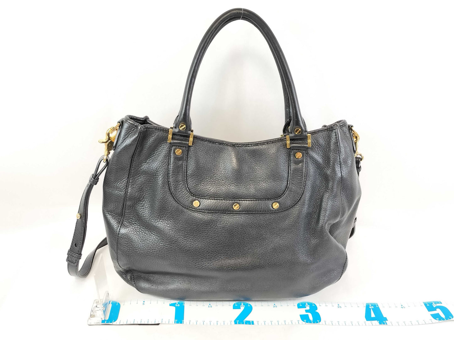 Tory Burch Leather 2-Way Tote Bag