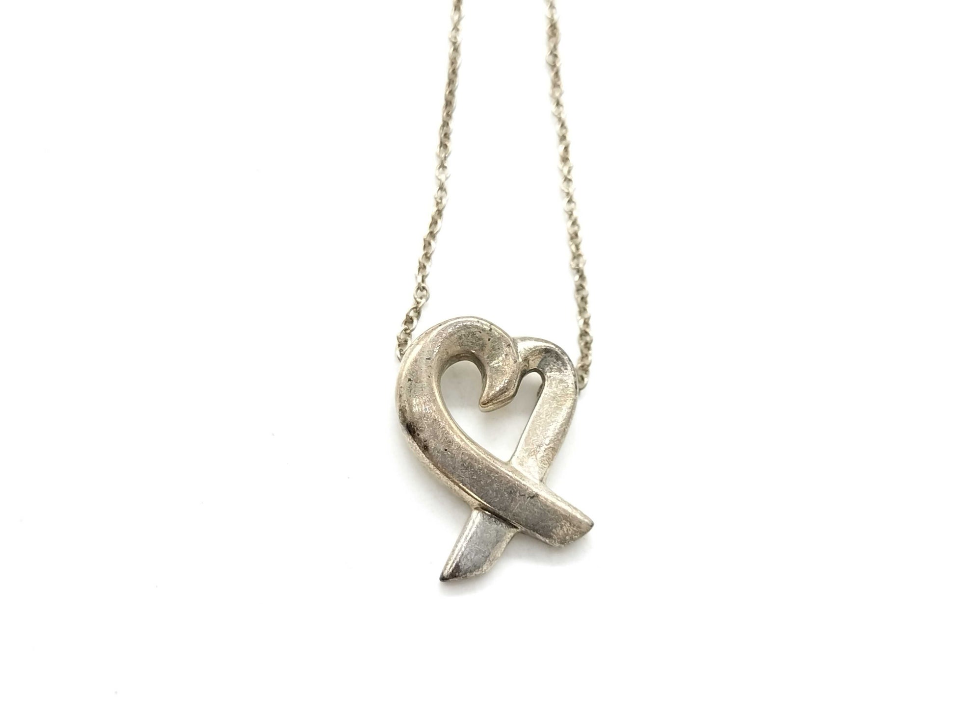 Tiffany & Co. Tiffany 925 Loving Heart Necklace