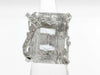 CHANEL Element #48 Rutilated Quartz and Diamond Ring, WG 750, 19.6g 