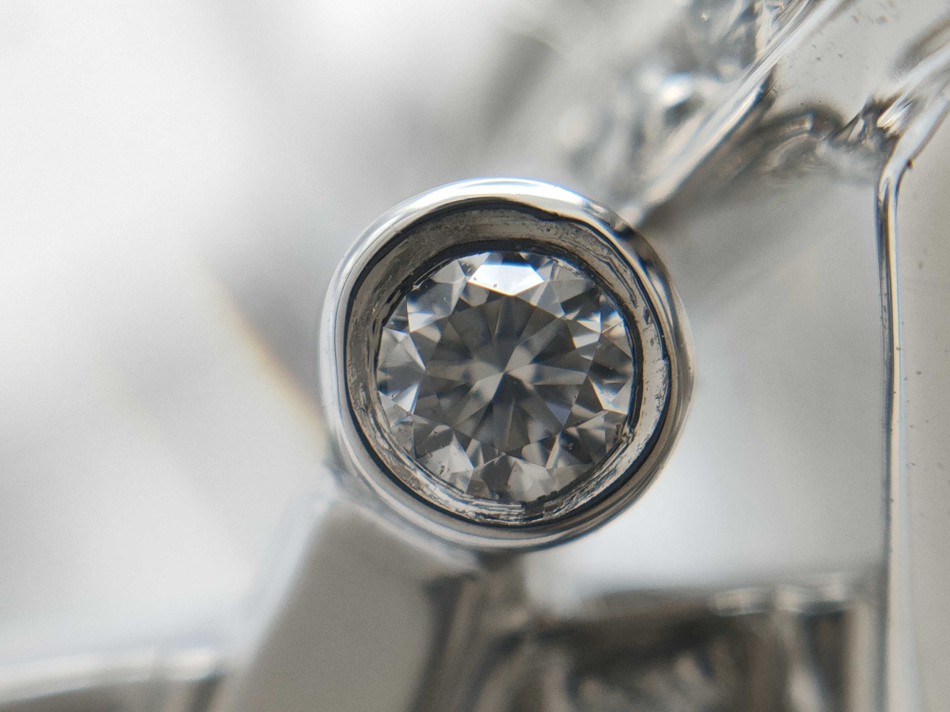 CHANEL Element #48 Rutilated Quartz and Diamond Ring, WG 750, 19.6g 