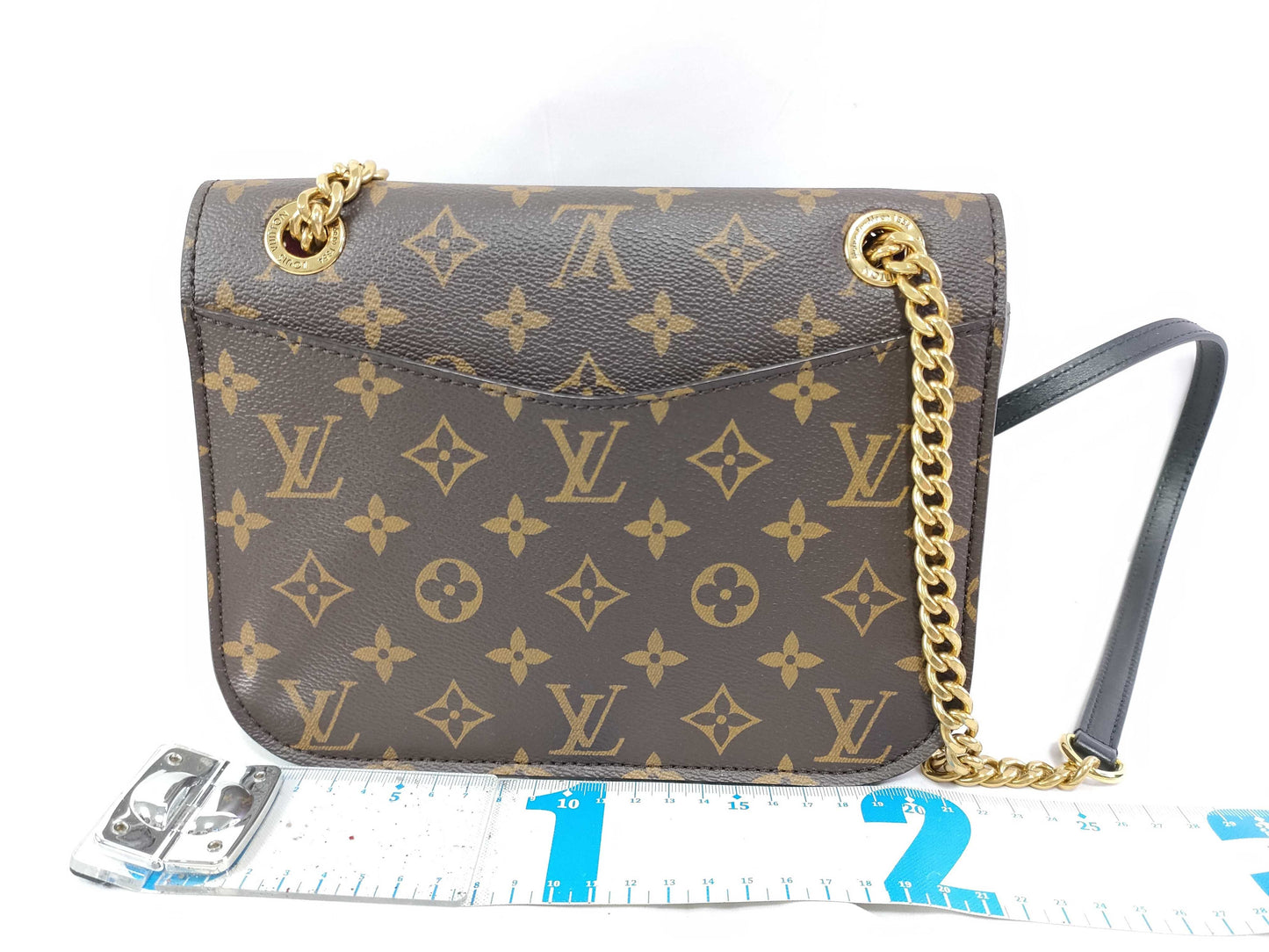 LOUIS VUITTON Monogram Passy M45592 Brown Shoulder Bag