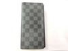 LOUIS VUITTON Damier Graphite LOUIS VUITTON Damier Graphite Portefeuille Brazza? Wallet