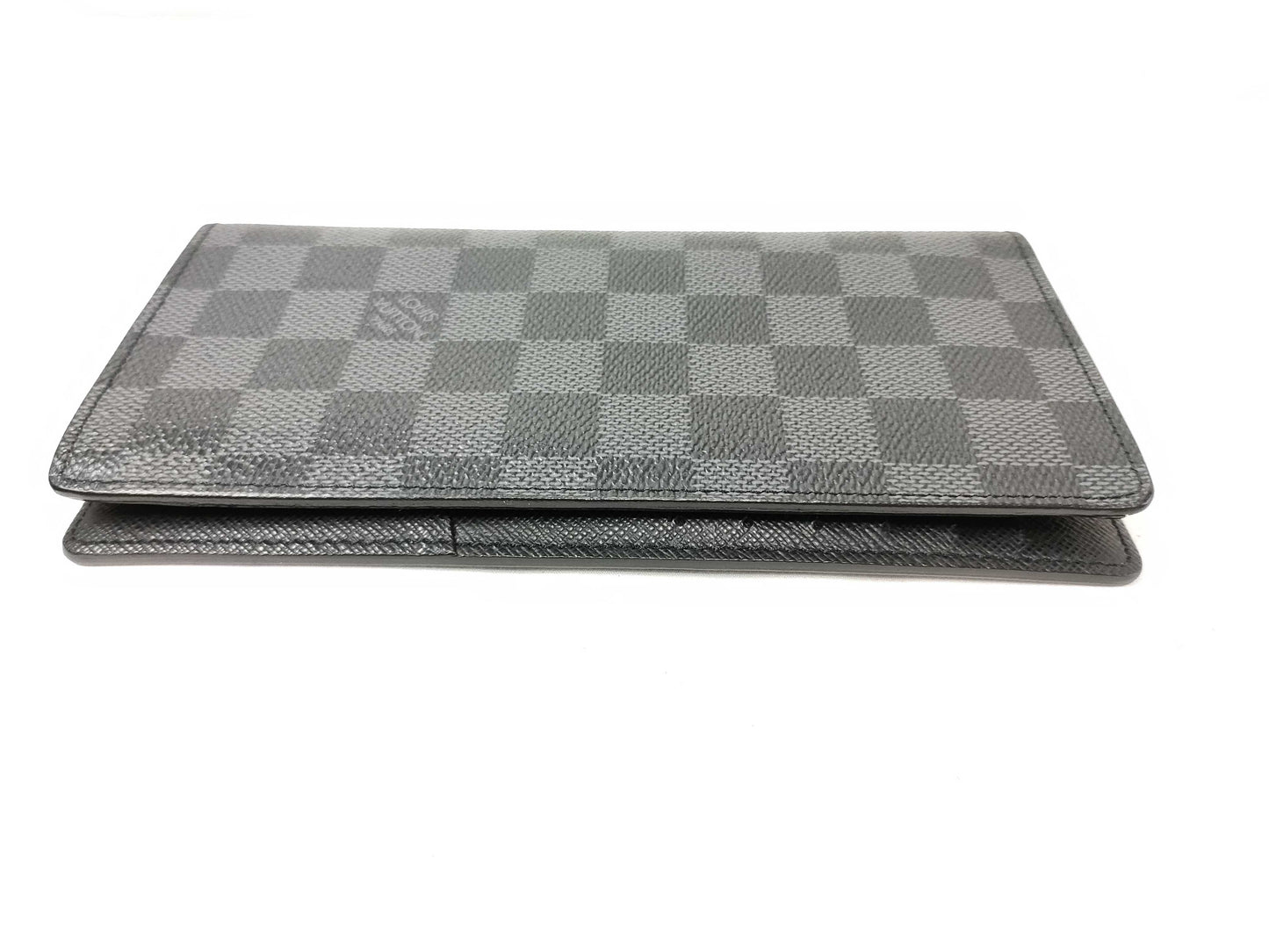 LOUIS VUITTON Damier Graphite LOUIS VUITTON Damier Graphite Portefeuille Brazza? Wallet