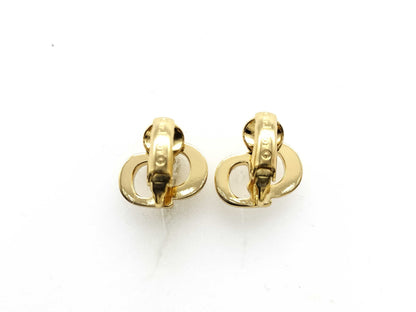 Dior logo earrings