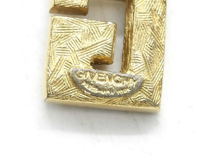 GIVENCHY Logo Stone Necklace