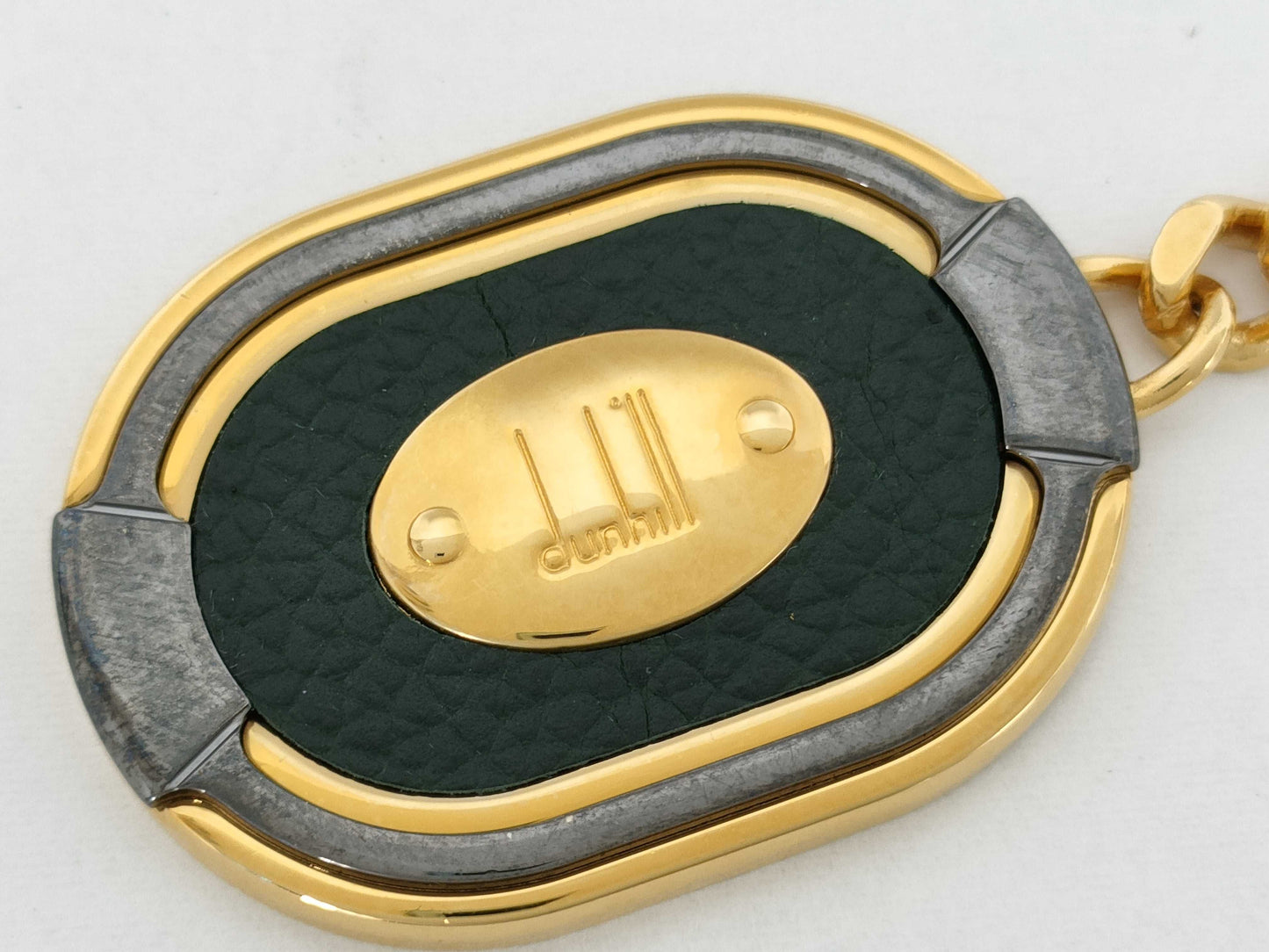 dunhill logo keychain key case keychain