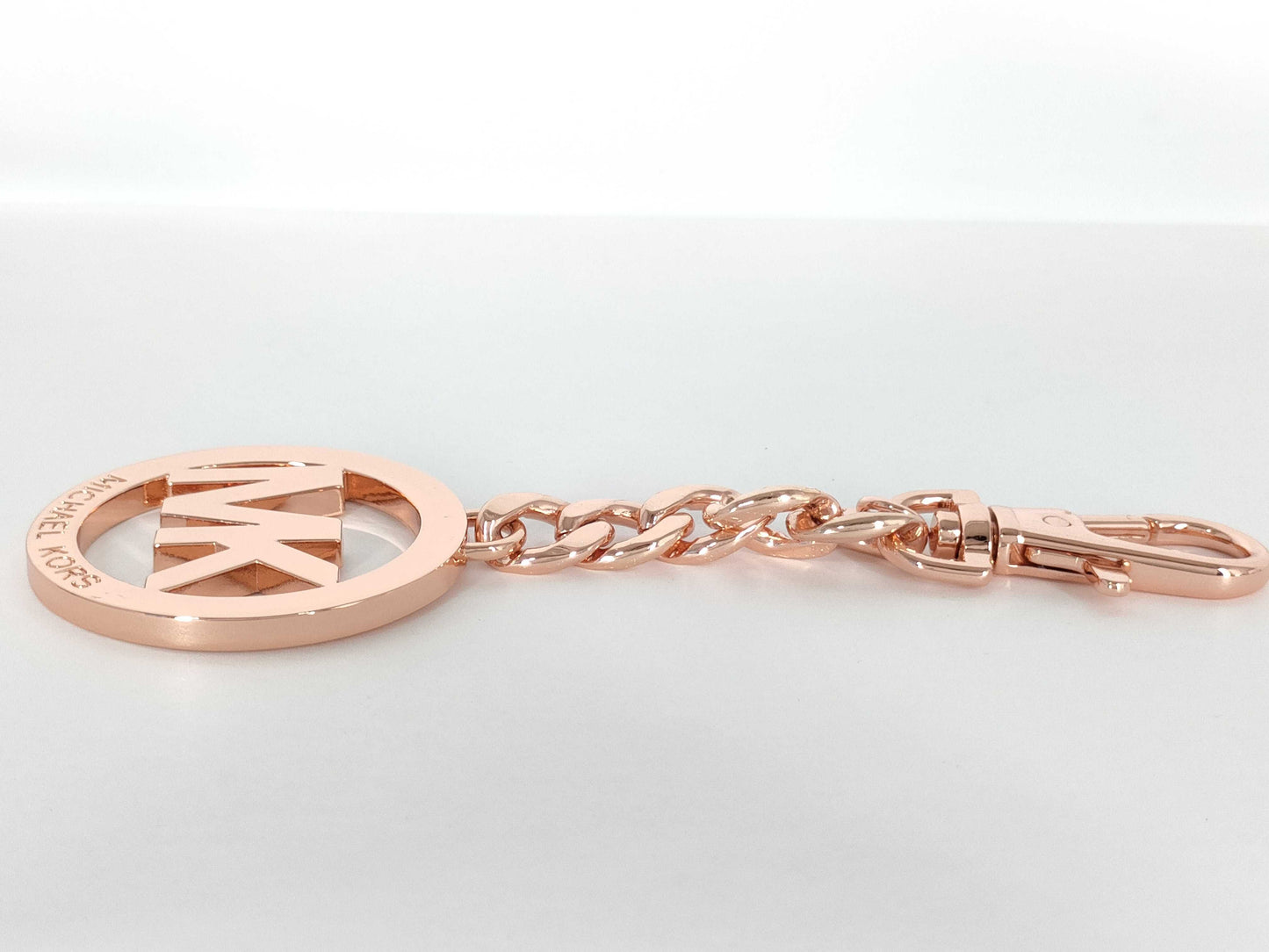 Michael Kors Logo Bag Charm Keychain Key Case Keychain