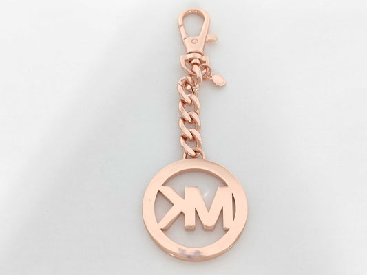 Michael Kors Logo Bag Charm Keychain Key Case Keychain