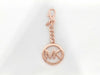 Michael Kors Logo Bag Charm Keychain Key Case Keychain