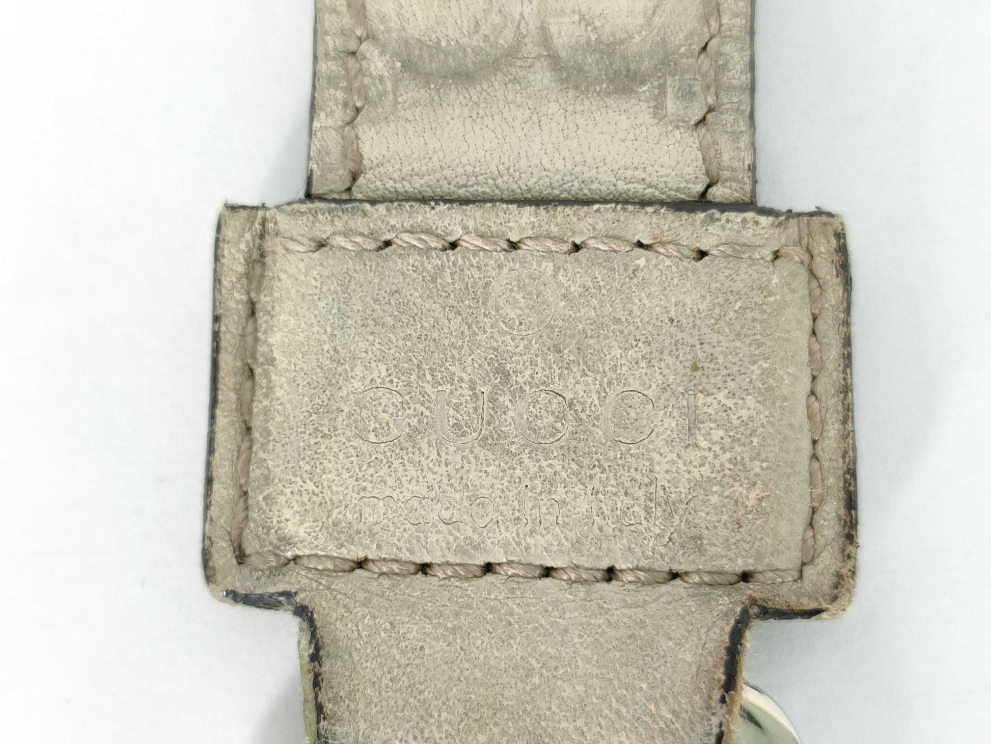 GUCCI Guccissima Leather Keychain Key Case/Keychain