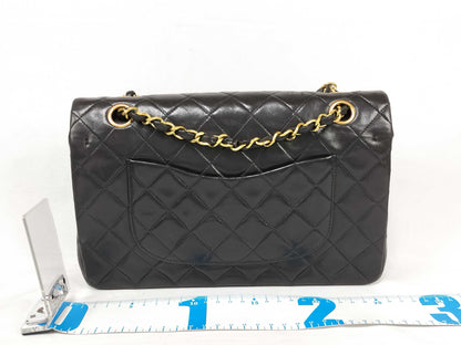 CHANEL Matelasse Double Flap Matelasse 25 Lambskin Shoulder Bag, No. 3