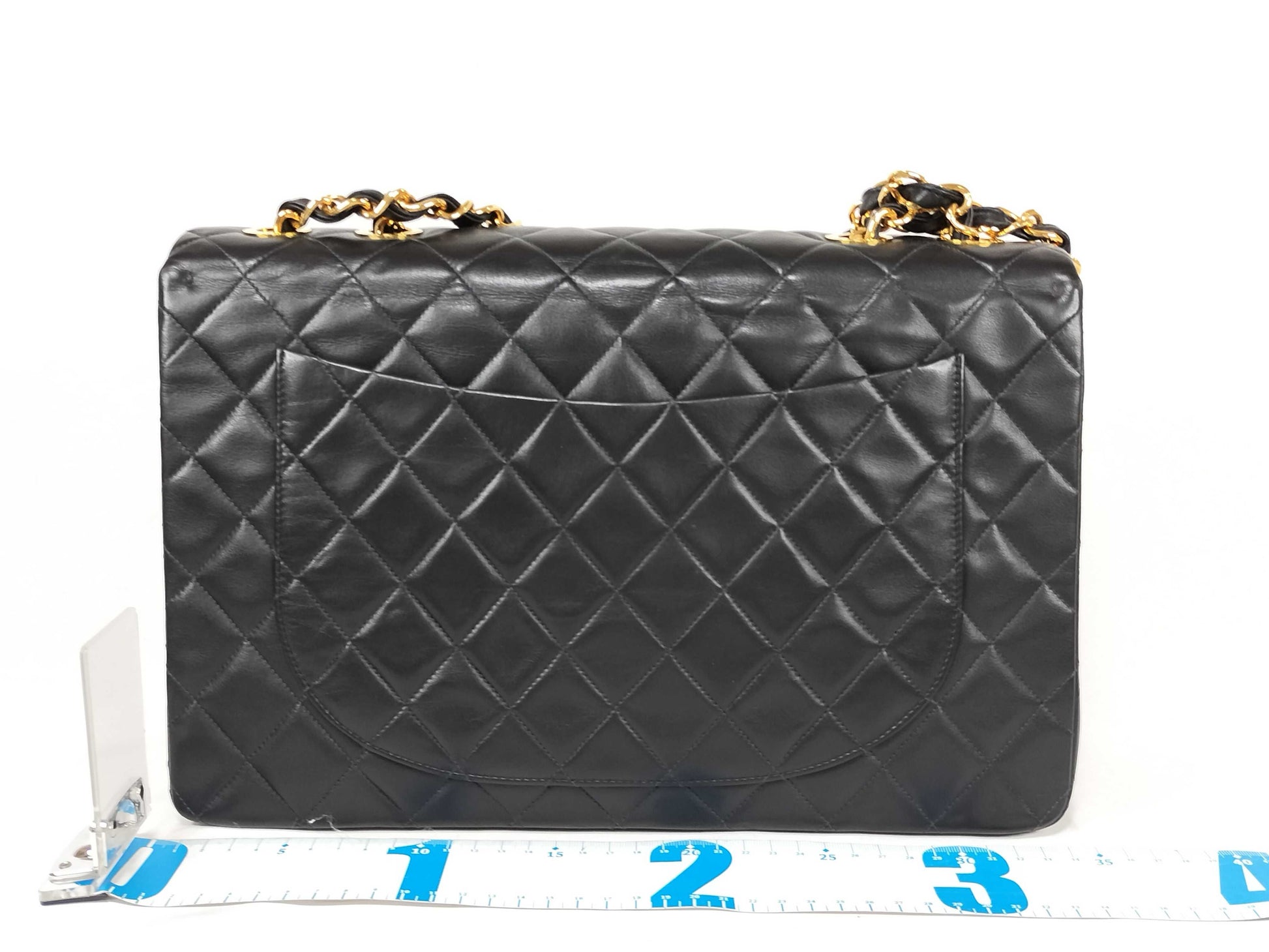 CHANEL Matelasse Large Matelasse Chain Shoulder Bag, Black, No. 2