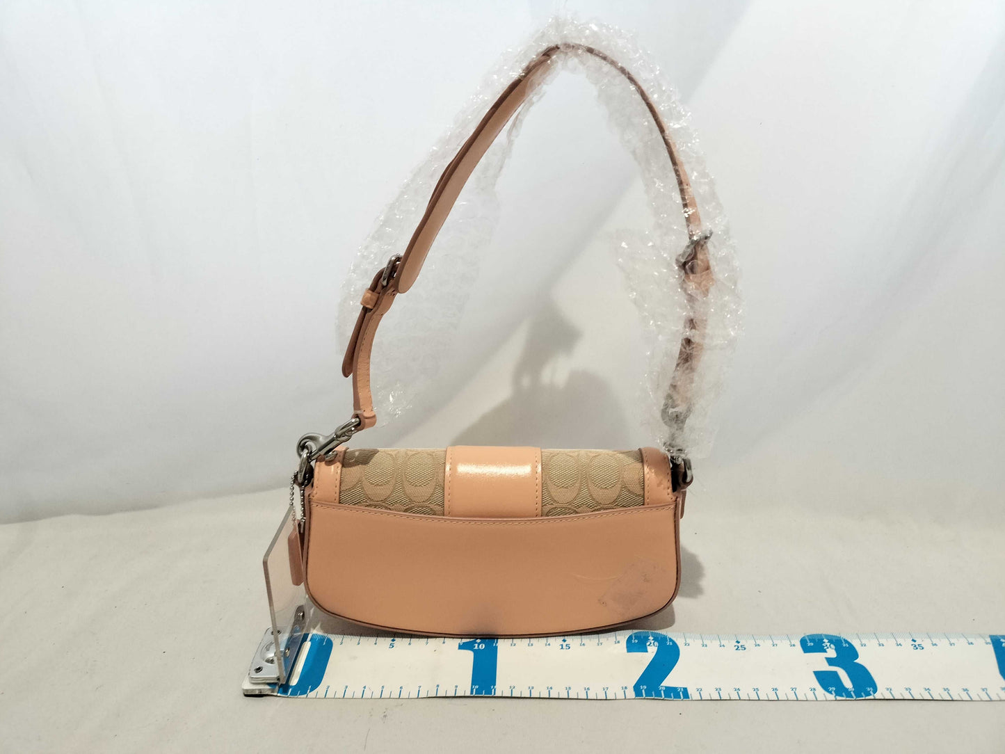 COACH Signature Coach Andrea Shoulder Bag Signature Jacquard 2-Way Shoulder Bag