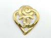 CHANEL Coco Mark Heart Brooch 95P Brooch