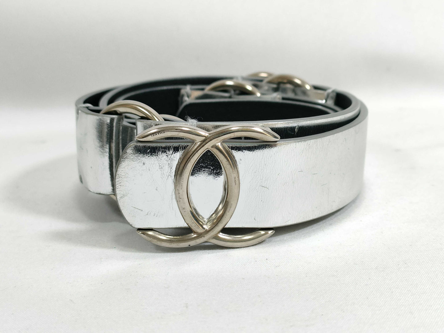 CHANEL Silver Belt