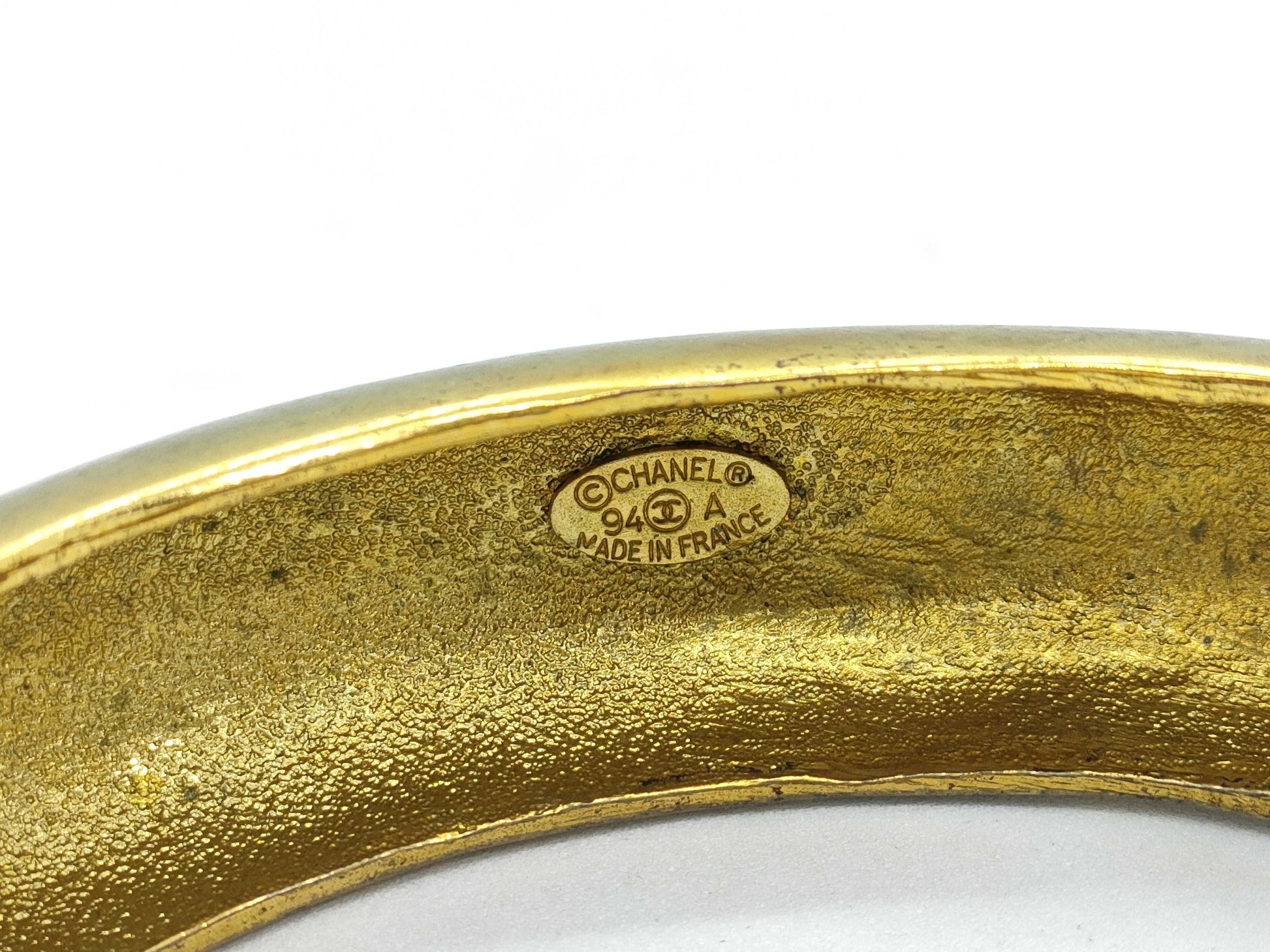 CHANEL Chanel Logo Bangle 94A Bracelet/Bangle