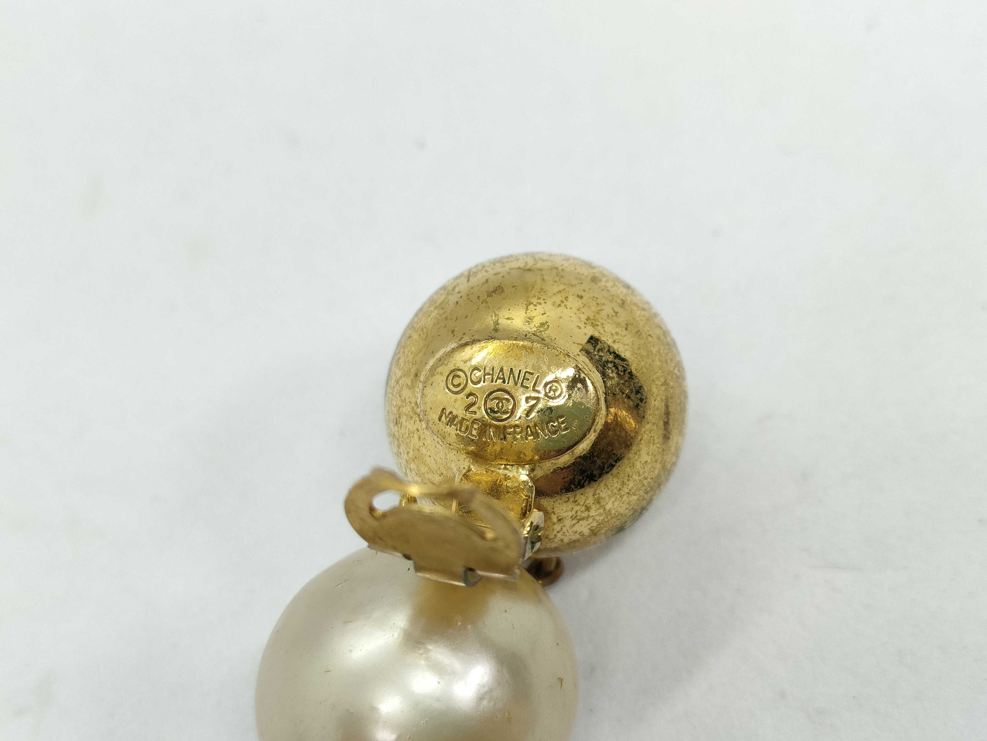 CHANEL Chanel Ball Pearl Earrings 28 Earrings