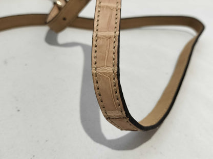 GUCCI Crocodile Soho Interlocking Shoulder Bag