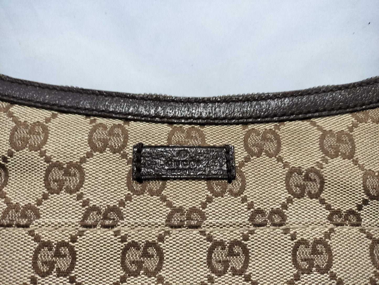 GUCCI GG Canvas Shoulder Bag