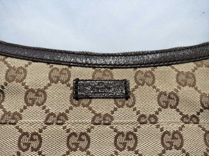GUCCI GG Canvas Shoulder Bag