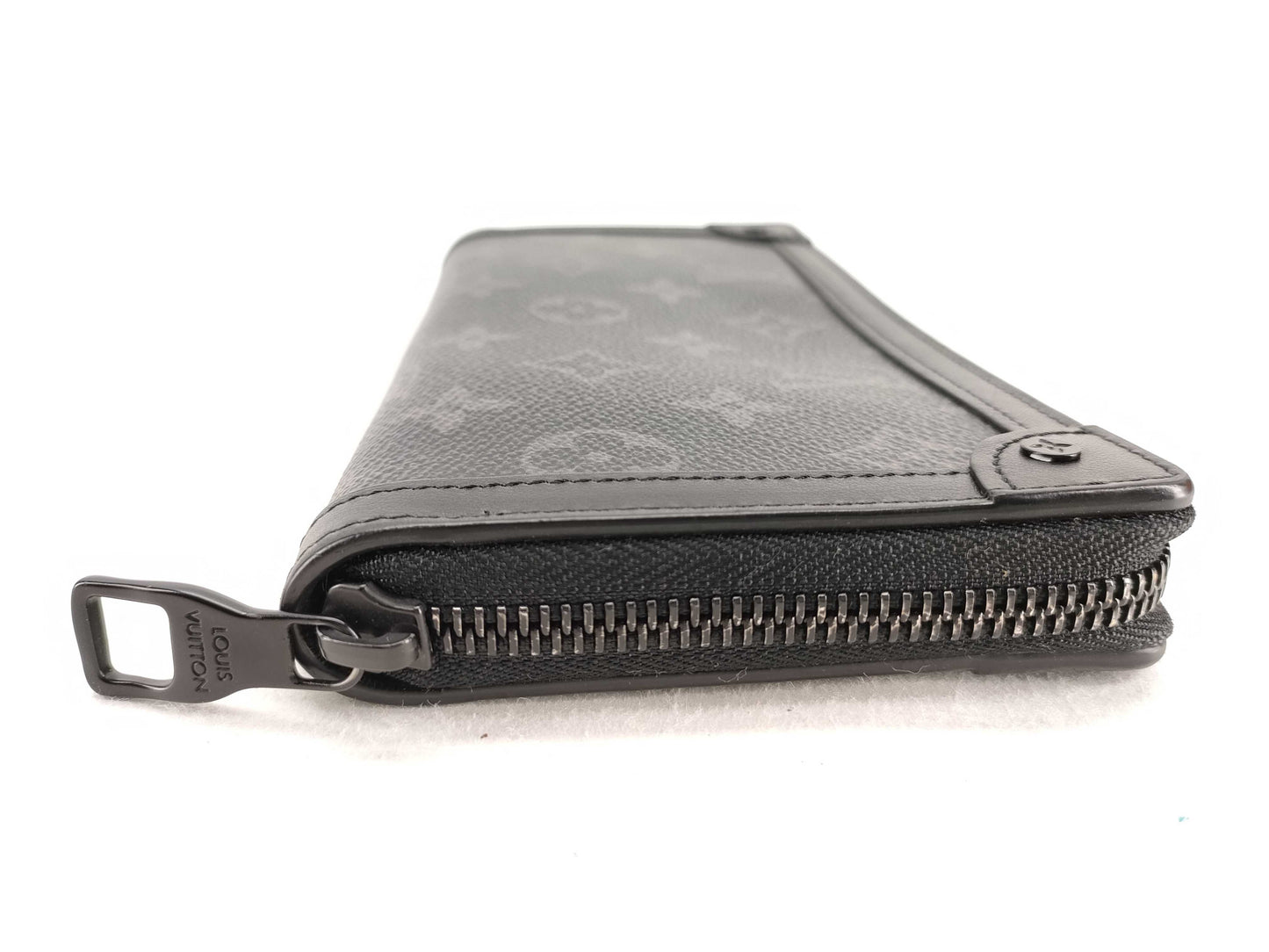 LOUIS VUITTON M80558 Monogram Eclipse Trunk Zippy Wallet RFID Verified, Box and Dust Bag Included