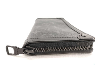 LOUIS VUITTON M80558 Monogram Eclipse Trunk Zippy Wallet RFID Verified, Box and Dust Bag Included