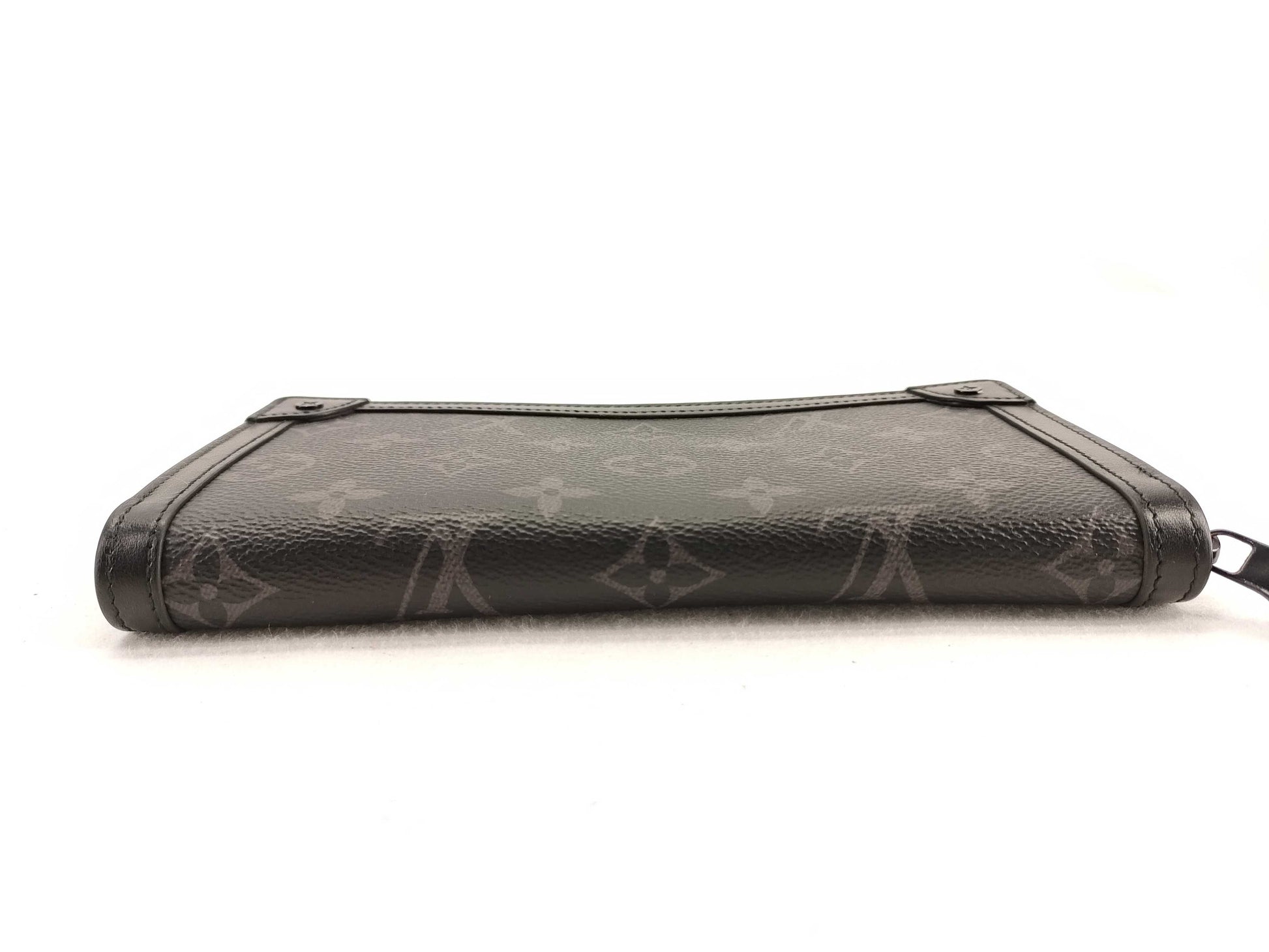 LOUIS VUITTON M80558 Monogram Eclipse Trunk Zippy Wallet RFID Verified, Box and Dust Bag Included