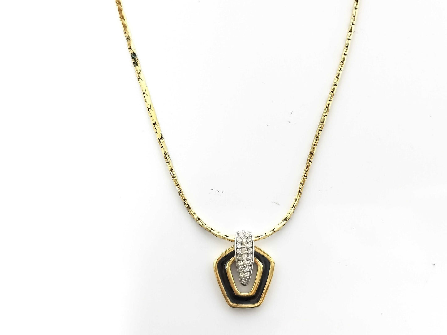 GIVENCHY Rhinestone Necklace GP Necklace