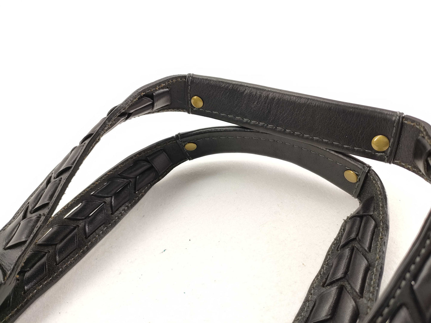 COACH 11420 Leather Madison Tote Bag Black Tote Bag