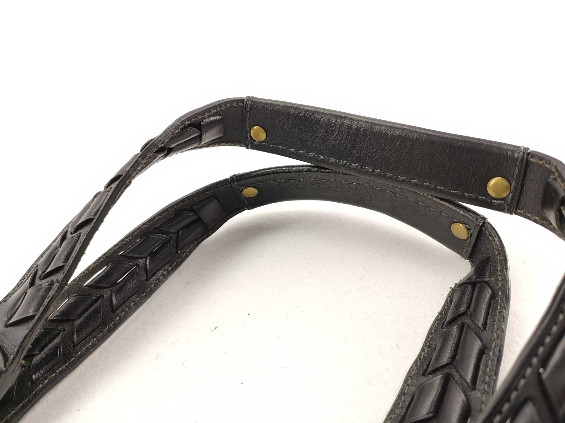 COACH 11420 Leather Madison Tote Bag Black Tote Bag