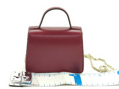 Cartier L3002222 Leather Panthère de Cartier Top Handle Bag, Micro, Cherry Red, with Box, Shoulder Bag