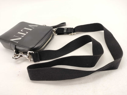 VALENTINO 5Y2B0943WVLTN Leather Small Shoulder Bag in Black with Strap