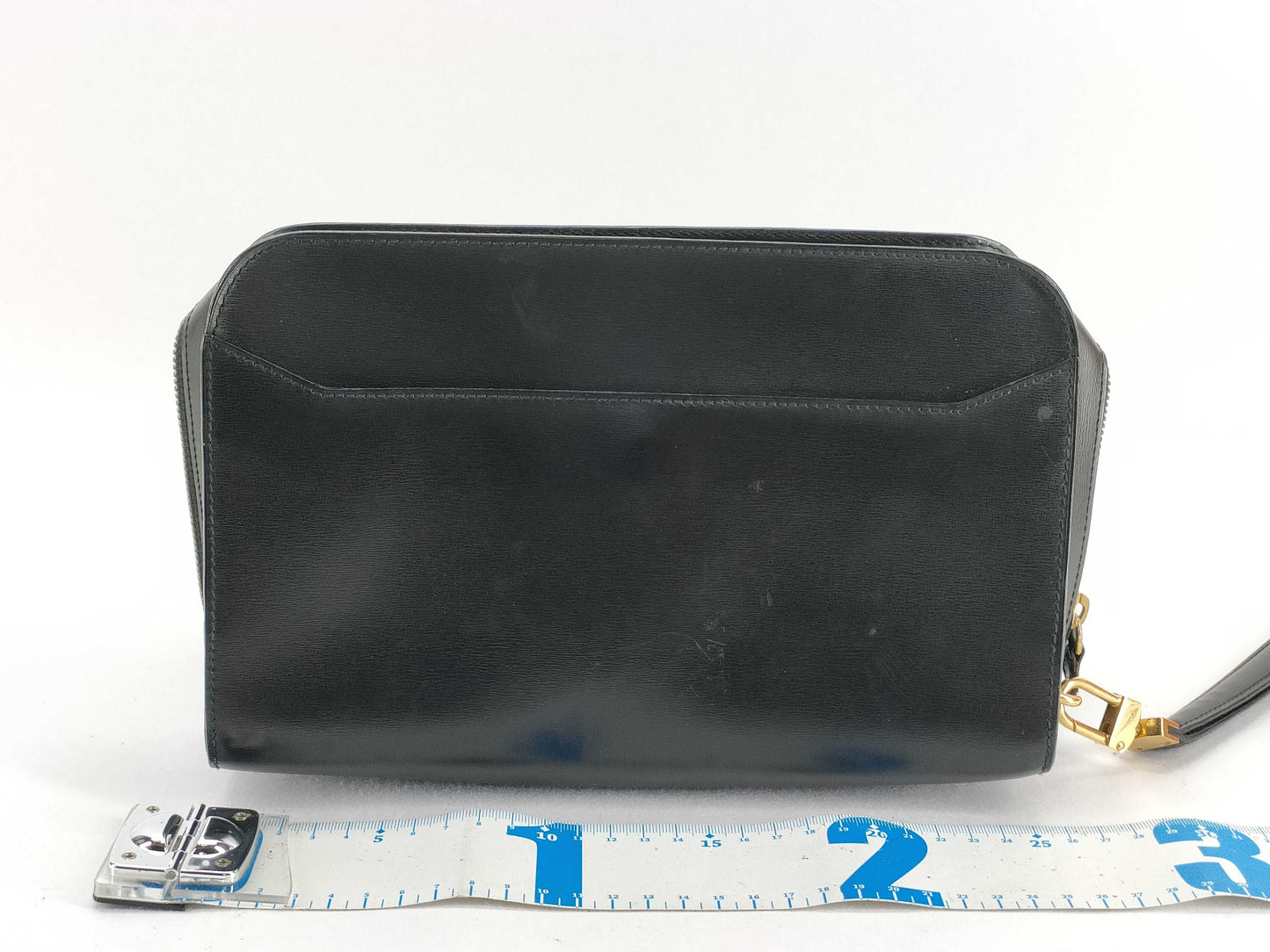 Cartier Pasha Line Leather Clutch Bag Black Clutch Bag