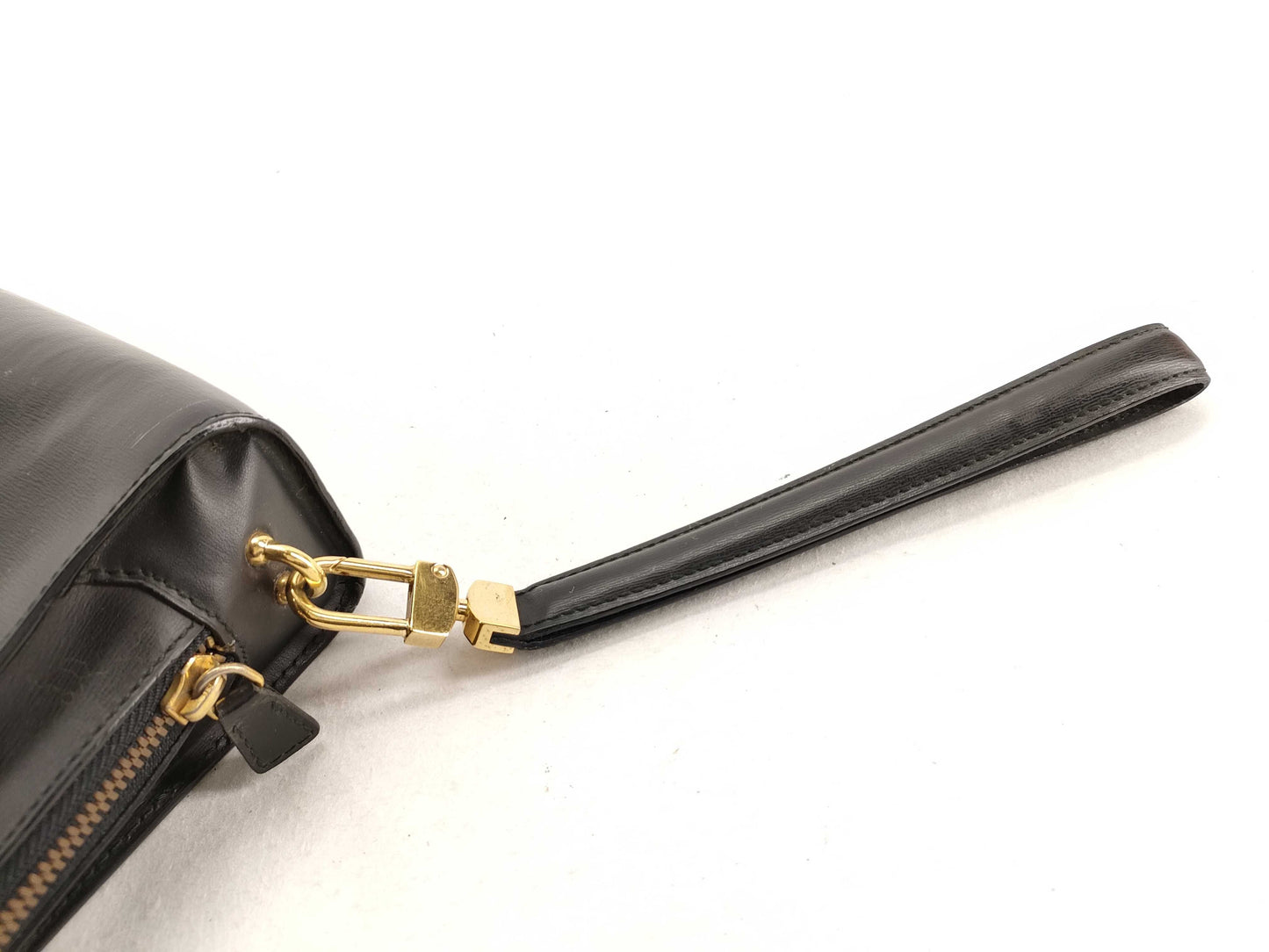 Cartier Pasha Line Leather Clutch Bag Black Clutch Bag