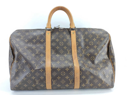 LOUIS VUITTON Monogram M41426 Monogram Keepall 50 Boston Bag