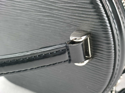 LOUIS VUITTON Epi M52226 Cannes Noir Handbag with Cadena and Shoulder Strap