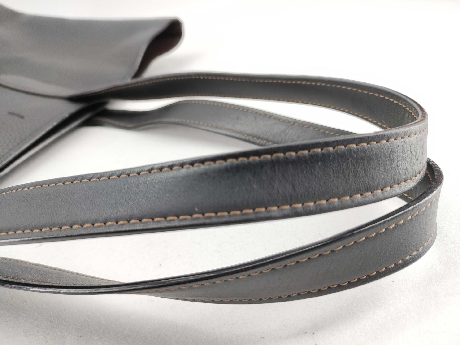 COACH C0240 Leather Gotham Tote 34 Bag Black Tote Bag