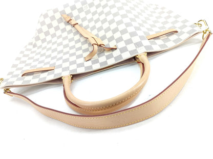 LOUIS VUITTON Damier Azur N41579 Azur Girolata RFID-enabled shoulder bag with strap, box, and dust bag