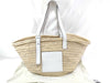 LOEWE Basket Small Handbag Raffia x Leather Handbag
