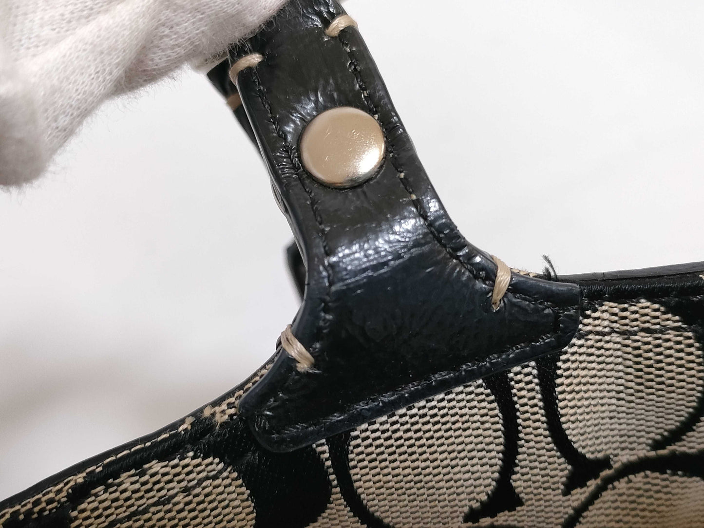 COACH Signature Tote Bag Black